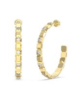 Orecchini Guess Donna Ace of Diamonds in Acciaio Cristallo JUBE06 172JW